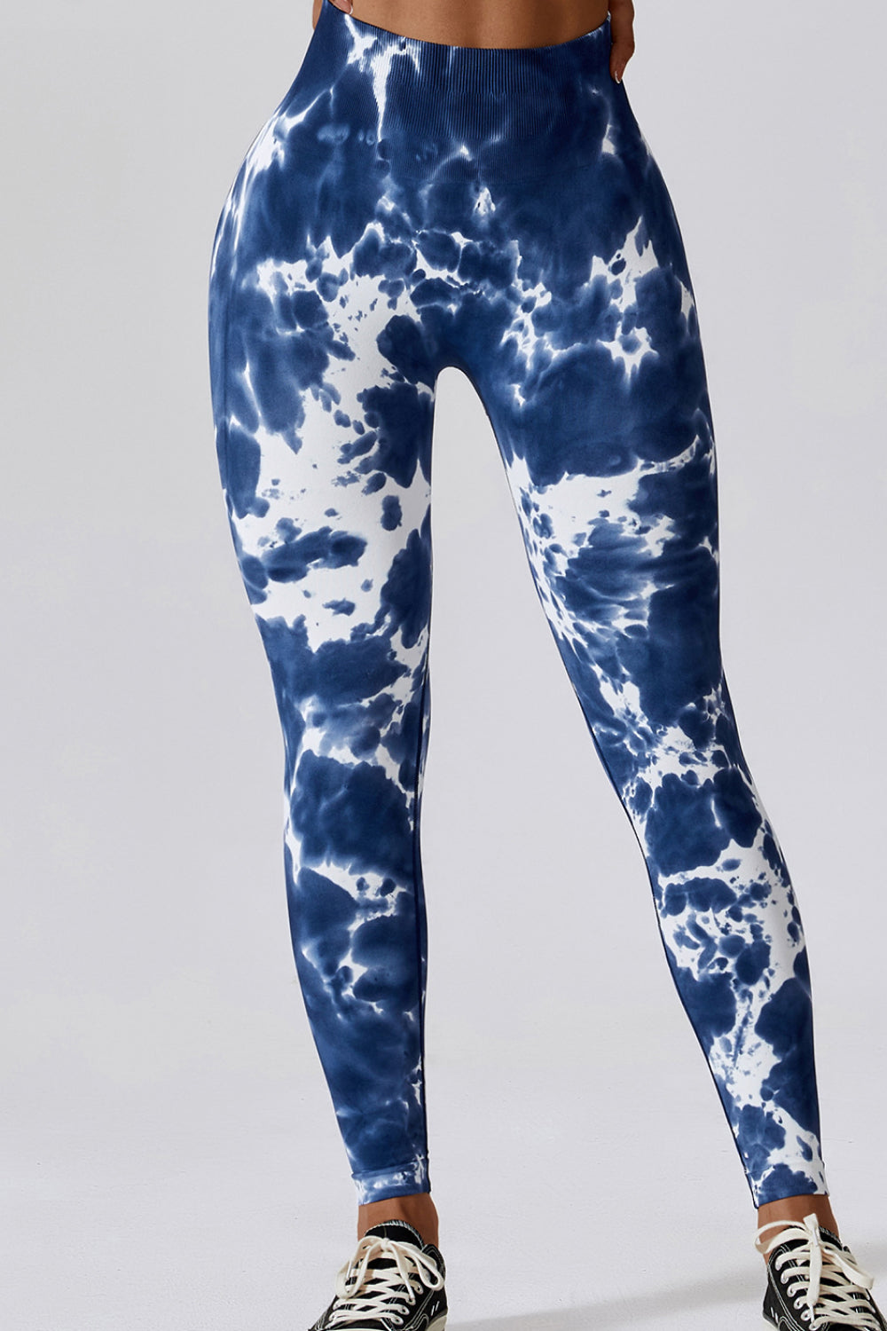 High Waist Tie-Dye Long Sports Pants - T - 8 COLORS -