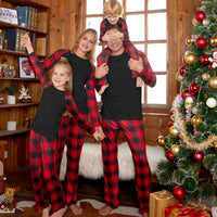 Thumbnail for Raglan Sleeve Top and Plaid Pants Set - T - SOLD BY SIZE / 2 PCS. - 4 SIZES -