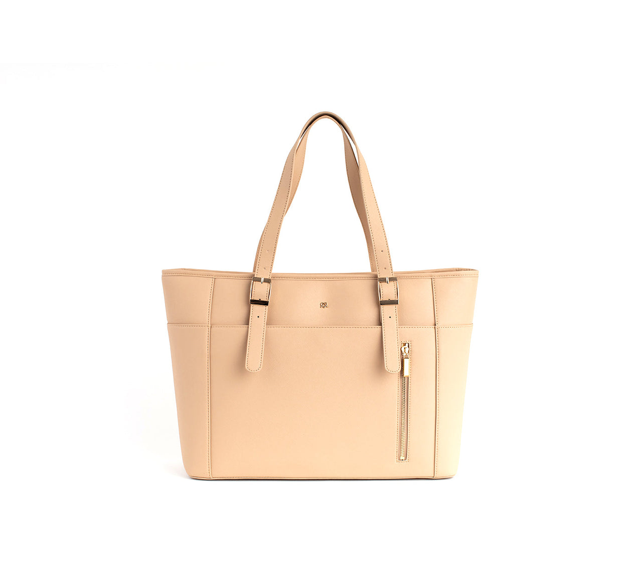 GUNAS NEW YORK - Miley - Light Brown Vegan Leather Laptop Bag - 1 COLOR -