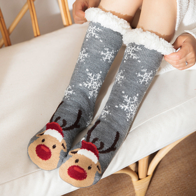 Cozy Christmas Socks - FITS WOMENS SIZES 5 THRU 12 - T - 10 DESIGNS - CHECK US OUT! -