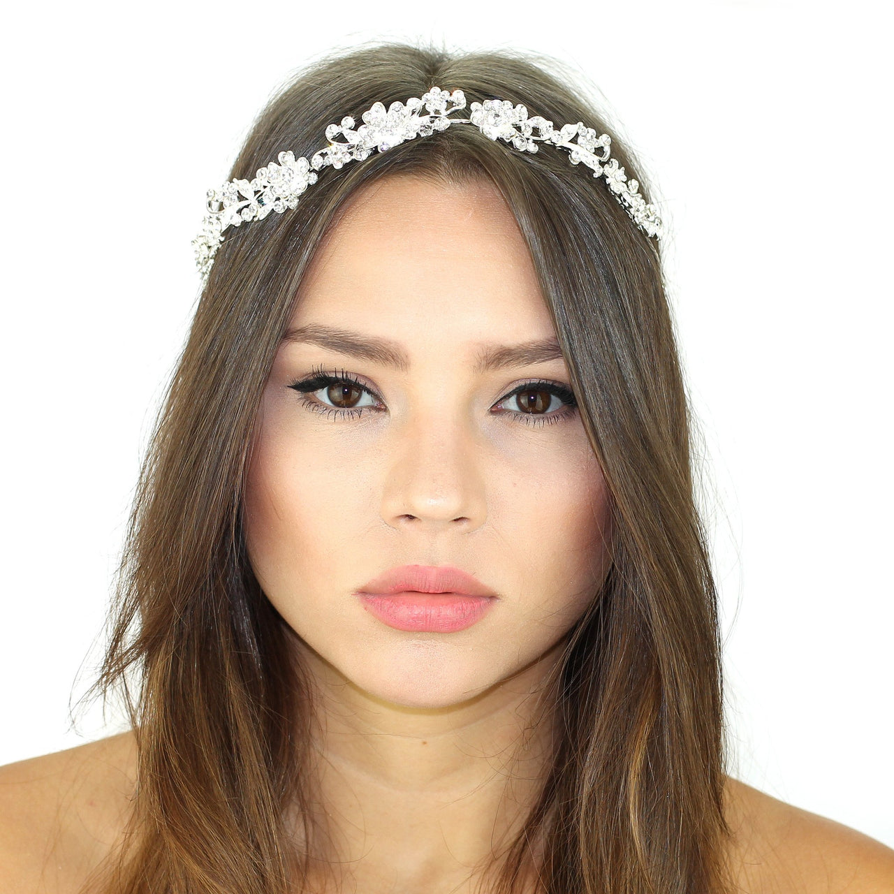 KRISTIN PERRY - Crystal Vines Headpiece -