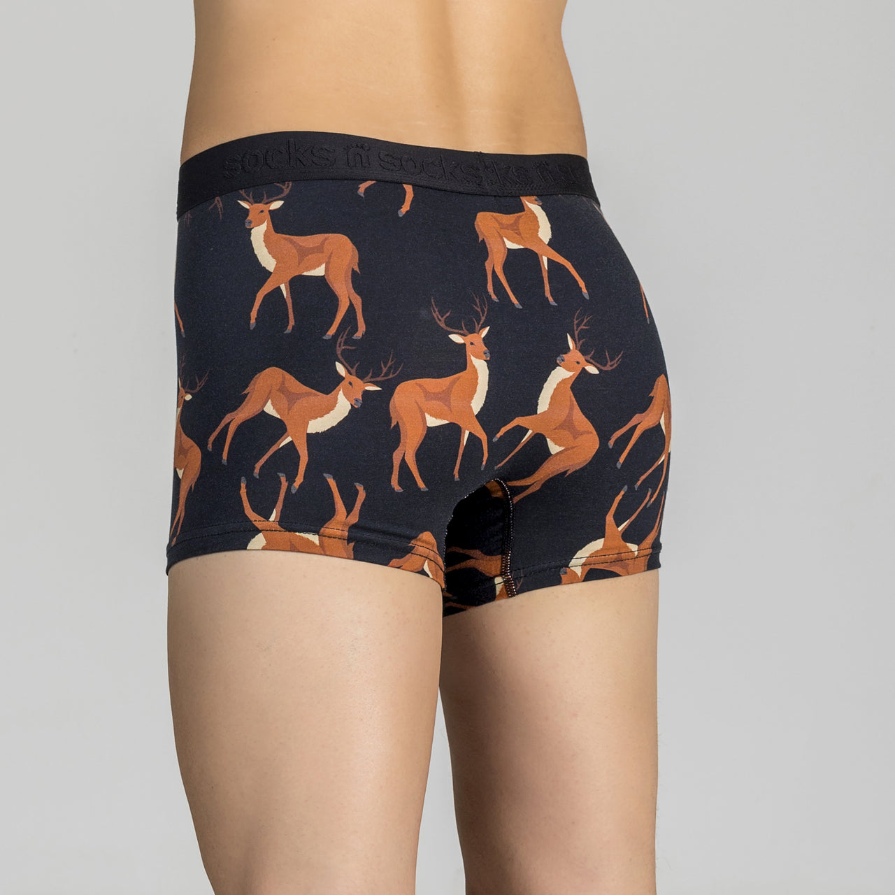 Men's Deer Boxer Brief - 1 COLOR -