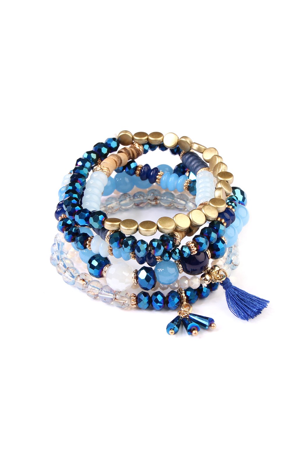 Beads Stack Bracelet - 5 COLORS