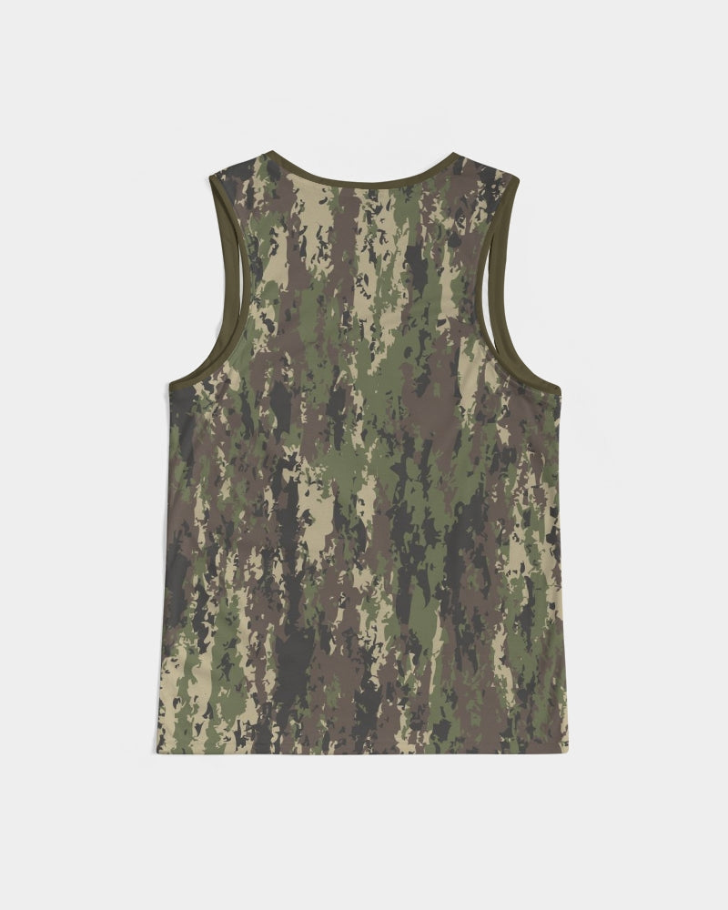 Chaluisant - Graphic Camo Men's Tank Top - 1 COLOR -