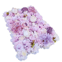 Thumbnail for Artificial Flower Wall Backdrop Panel 40cm X 60cm Faux Pink Flowers -