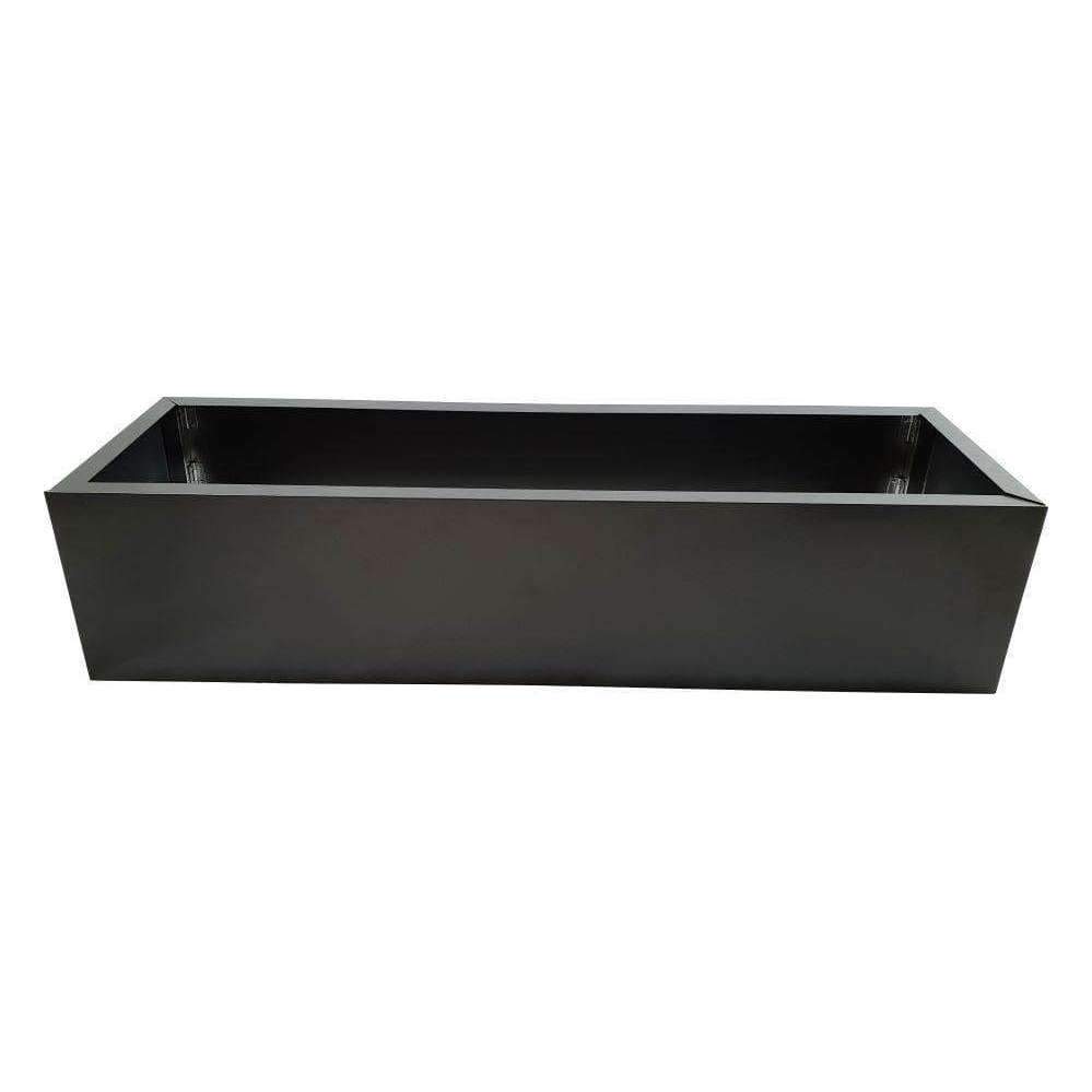 Black Metal Planter Medium -