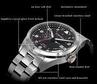 Thumbnail for STROND Concorde 24h automatic in navy blue -