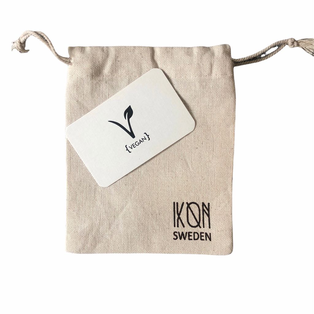 IKON SWEDEN - Coconut Leather BiFold Card Holder - Dark Grey - 1 COLOR -