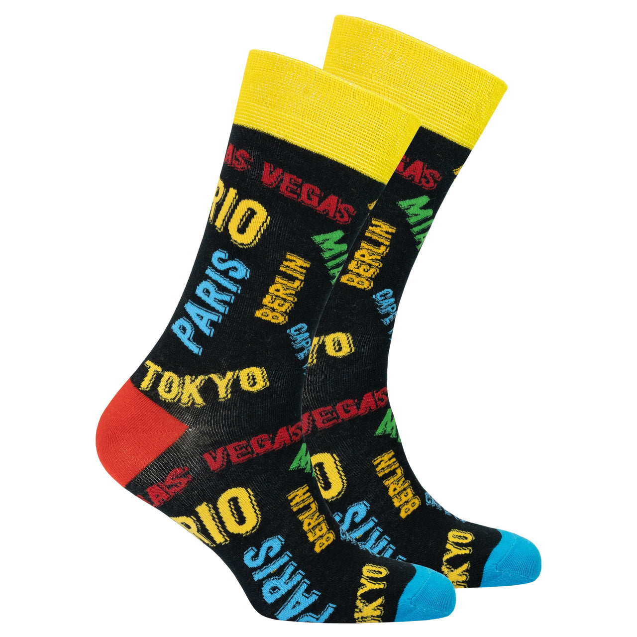 Men's Cities Socks - 1 COLOR -