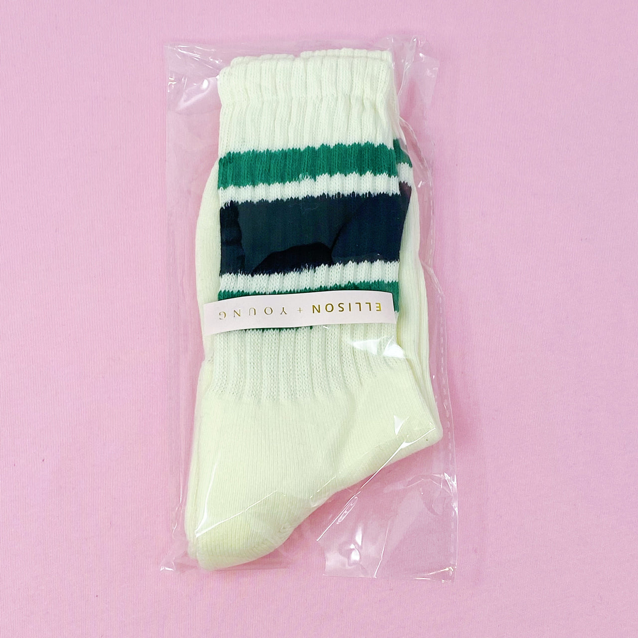 Ellison & Young - Classic Striped Socks - 3 COLORS -