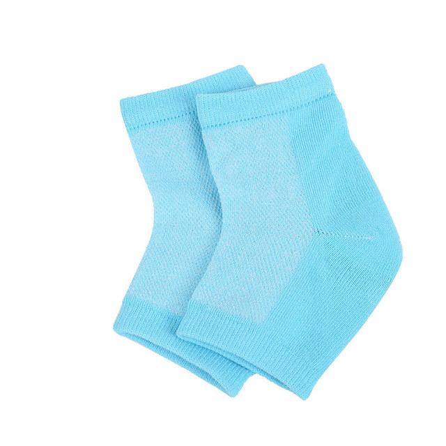 ML Delicate Beauty - Moisturizing Heel - Gel Pad Socks for Cracked Heel - Gel Sock 1 Pair/2pcs - 7 COLORS -