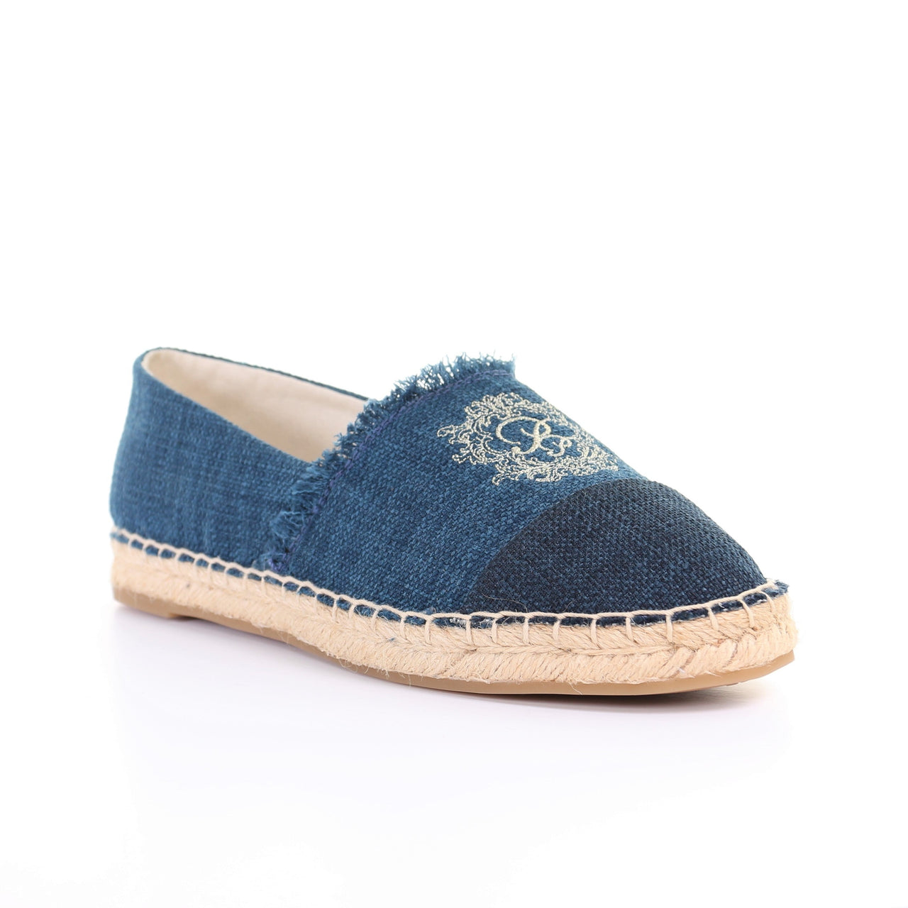 Twotone Espadrilles-Navy