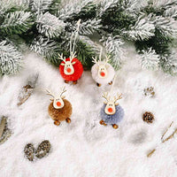 Thumbnail for 4-Piece Reindeer Hanging Ornaments - [5-10 DAY DELIVERY] - T - 4 PCS. -