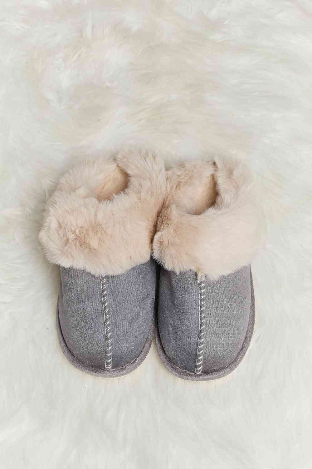 Melody Fluffy Indoor Slippers - T - 5 COLORS -