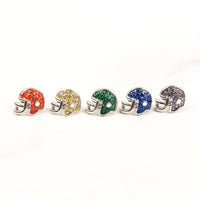 Thumbnail for Football Helmet Epoxy Earrings - 6 COLORS -