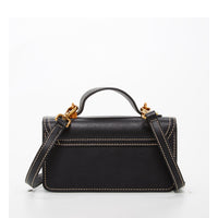 Thumbnail for Black Mini Leather Bag -