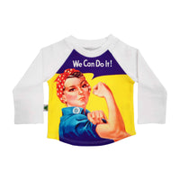 Thumbnail for Raglan Top - Lil Kid - We Can Do It! - 1 COLOR -