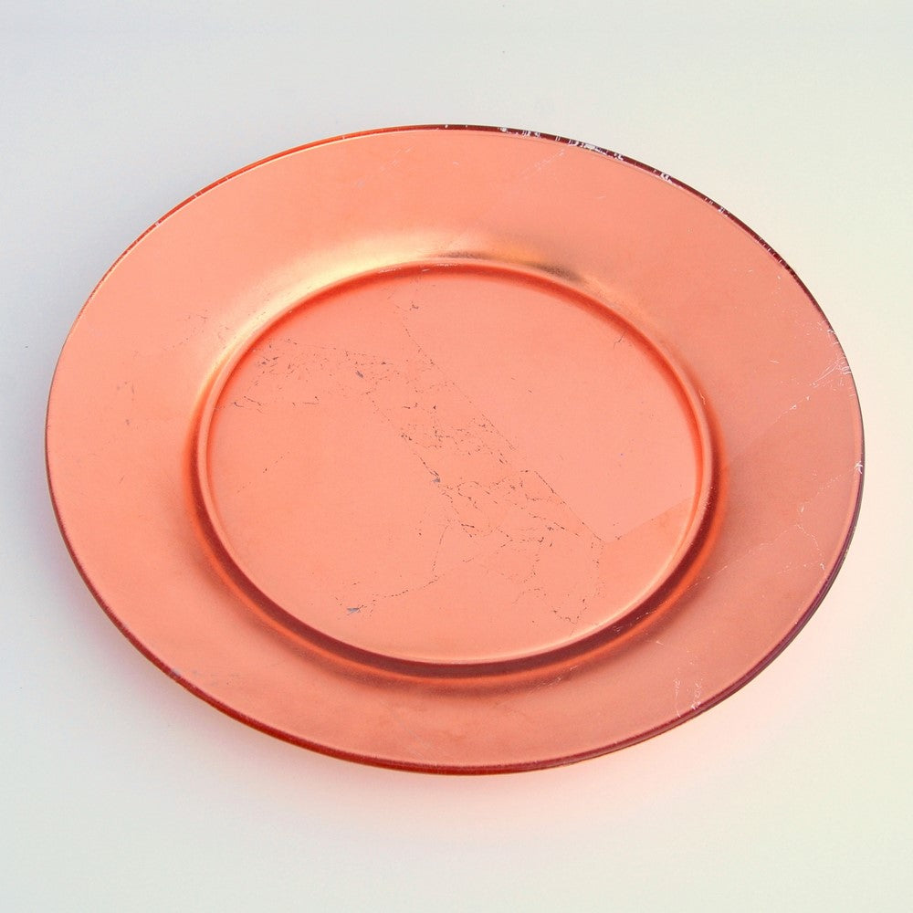 GILT - PRIMA Set/4 Rose Gold Dinner Plates -