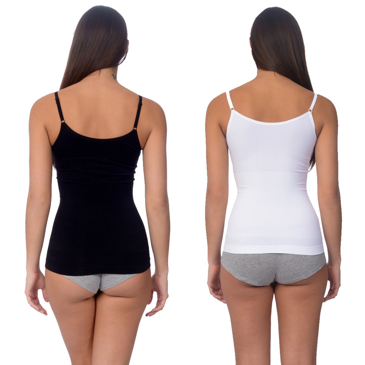 Seamless Shaping Reversible Camisole - 2 COLORS - 1 OR 2 PACKS -