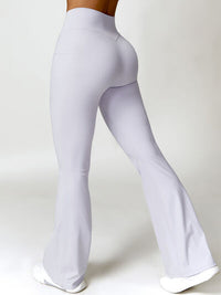 Thumbnail for Twisted High Waist Active Pants with Pockets - T - 5 COLORS -