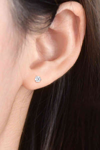 Thumbnail for Moissanite 925 Sterling Silver Stud Earrings