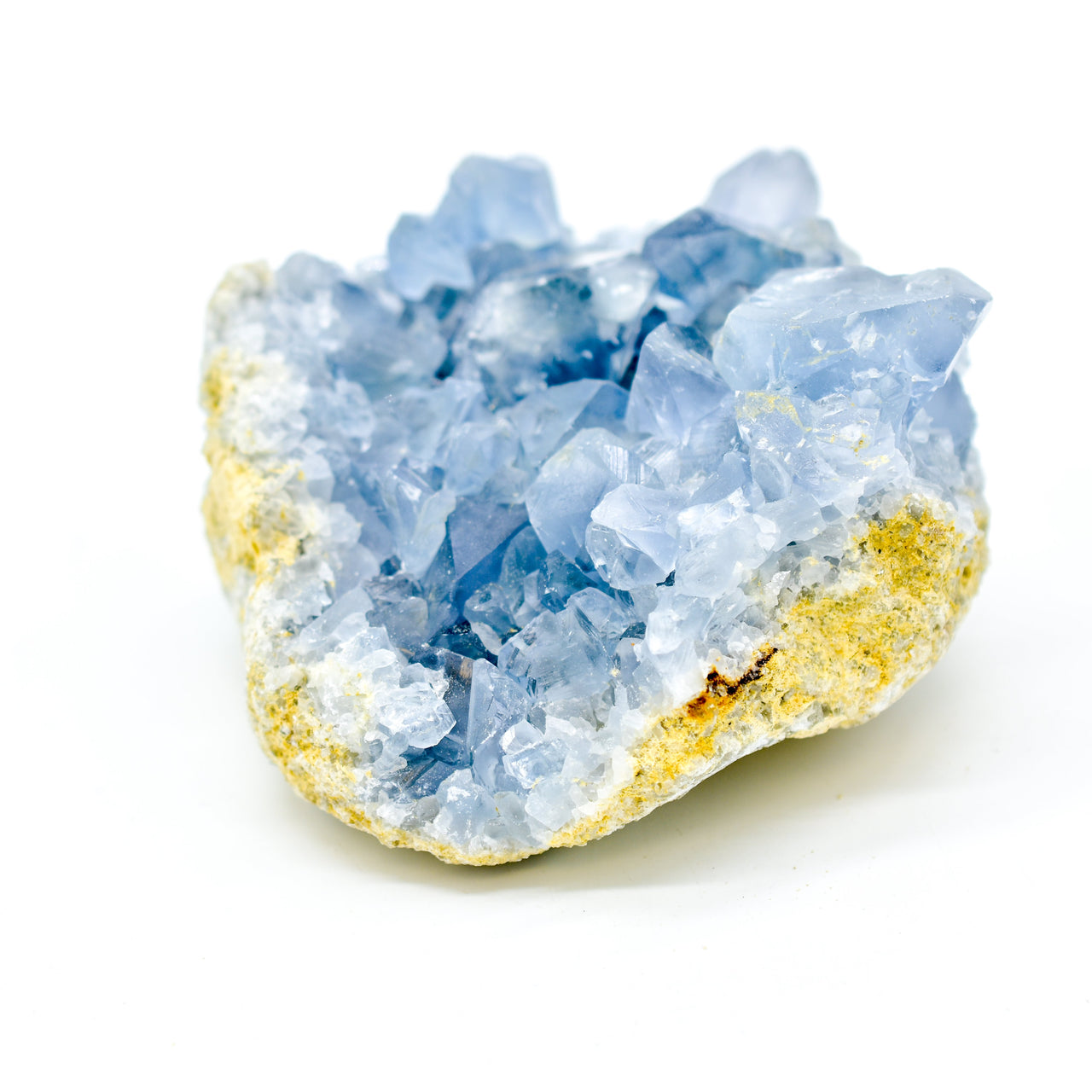 Whyte Quartz - Grade a Celestite Druzy Clusters - 7 WEIGHTS -