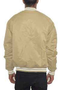 Thumbnail for Classic Varsity Windbreaker Bomber Jacket - 1 COLOR -