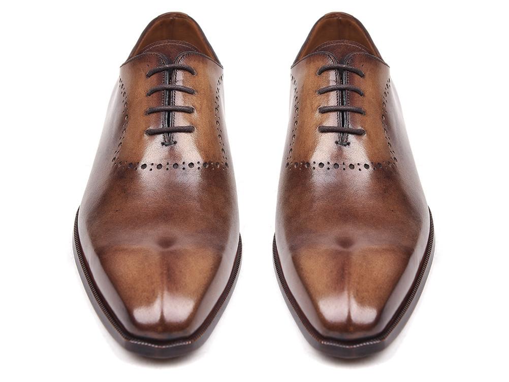 Paul Parkman - Men's Antique Brown Oxfords -