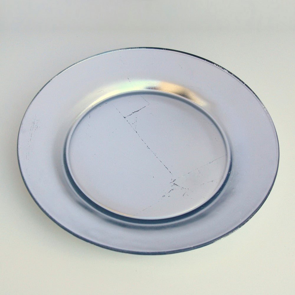 GILT - PRIMA Set/4 Silver Salad Plates -