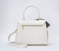 Thumbnail for GUNAS NEW YORK - Cottontail - White+Black Vegan Leather Bag - 1 COLOR -