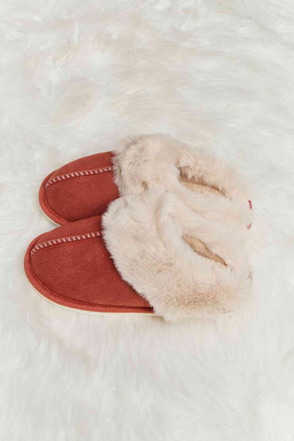 Melody Fluffy Indoor Slippers - T - 5 COLORS -