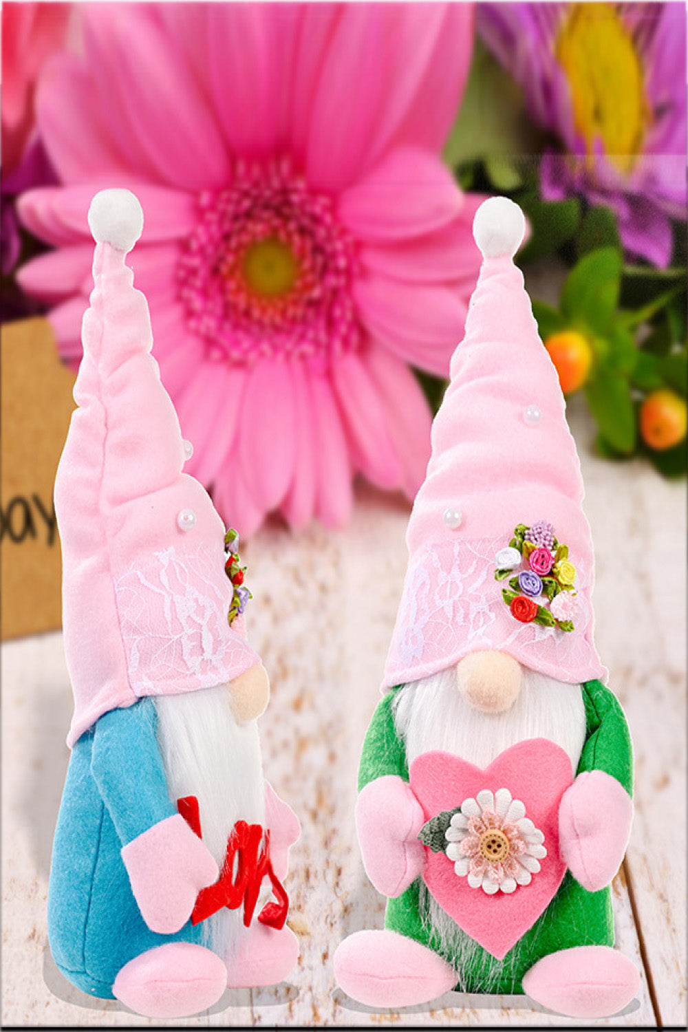 Special Occasion / Mother's Day Short Leg Gnomes - 11.4" - 3 TYPES - [5-10 DAY DELIVERY] - T -