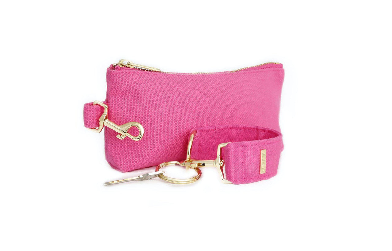 Keyper - Pink CANVAS 2-Piece KEYPIT Set • Wristlet - 6 OPTIONS -