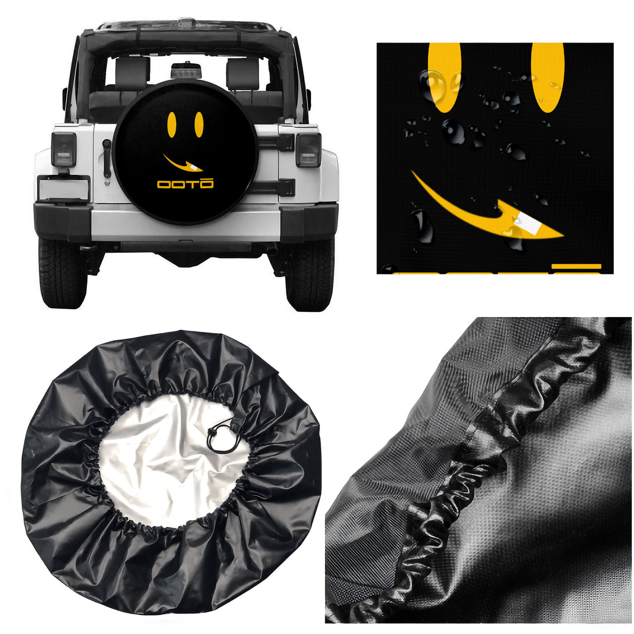 OOTO - SMOOTO EN MAIZE - HC_C82 Tire cover - 4 SIZES - 1 COLOR -