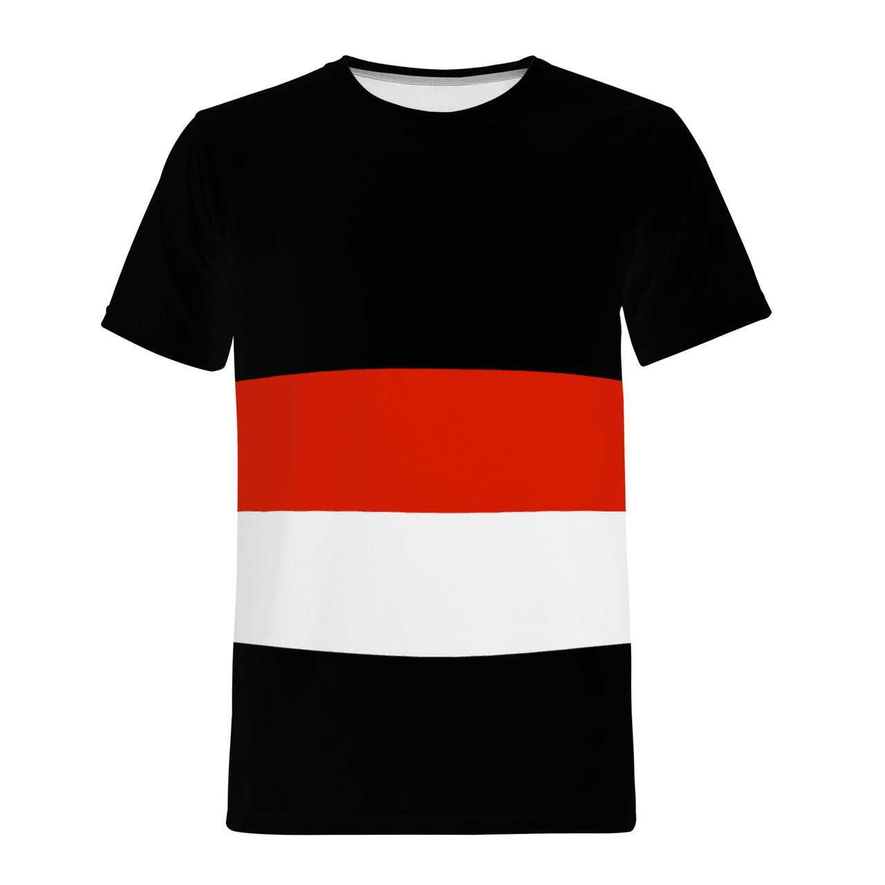 STRIPED TO A TEE - D61 Men's All Over Print T-Shirt - 1 COLOR -