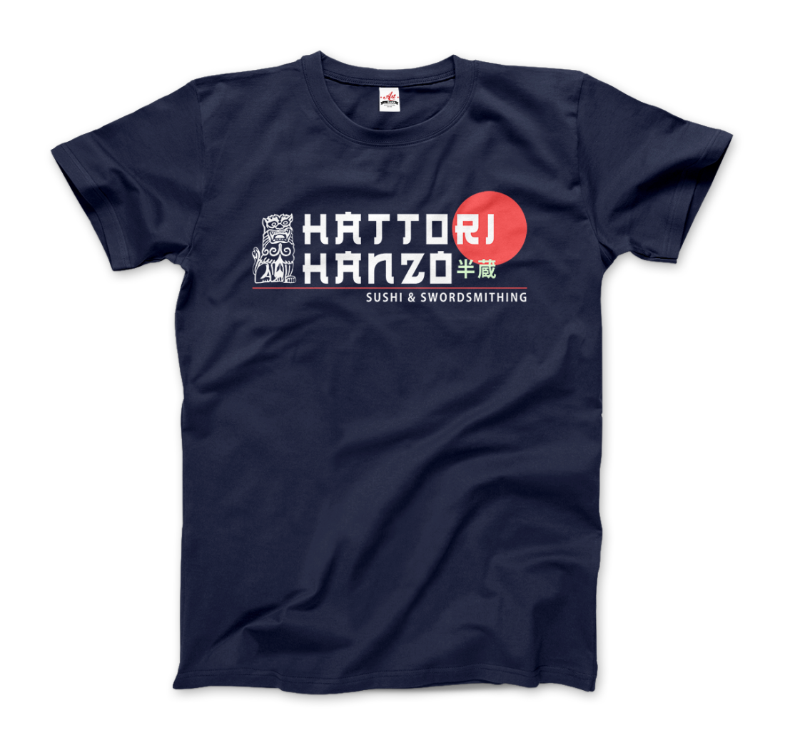 Hattori Hanzo, Sushi and Swordsmithing From Kill Bill T-Shirt - 6 COLORS -