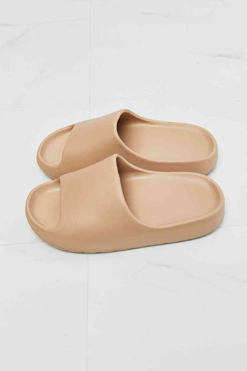 NOOK JOI In My Comfort Zone Slides in Beige - T - 1 COLOR -