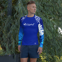 Thumbnail for FYC - Men's Coast Grown Sleeve Performance Rash Guard UPF 40+ - 1 COLOR -