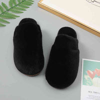 Thumbnail for Faux Fur Slippers - T - 5 COLORS -