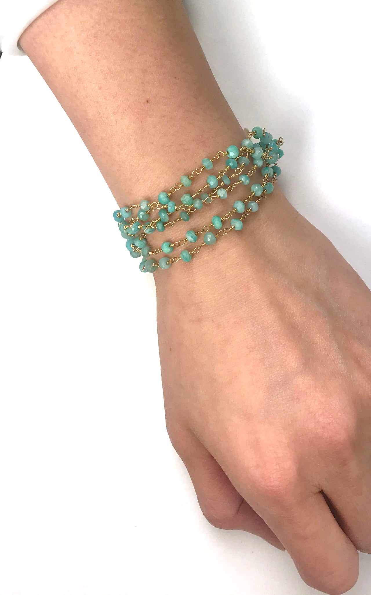 Gena Myint - Amazonite Bracelet -