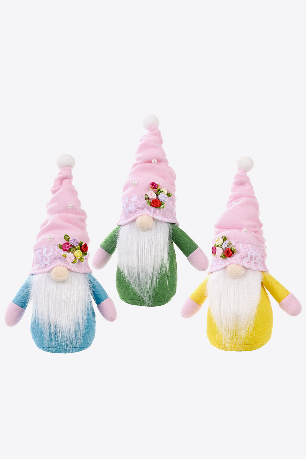 Set of 3 Special Occasion / Mother's Day Gnomes - 9.5" - 3 PCS - 3 TYPES / SET - [5-10 DAY DELIVERY] - T -