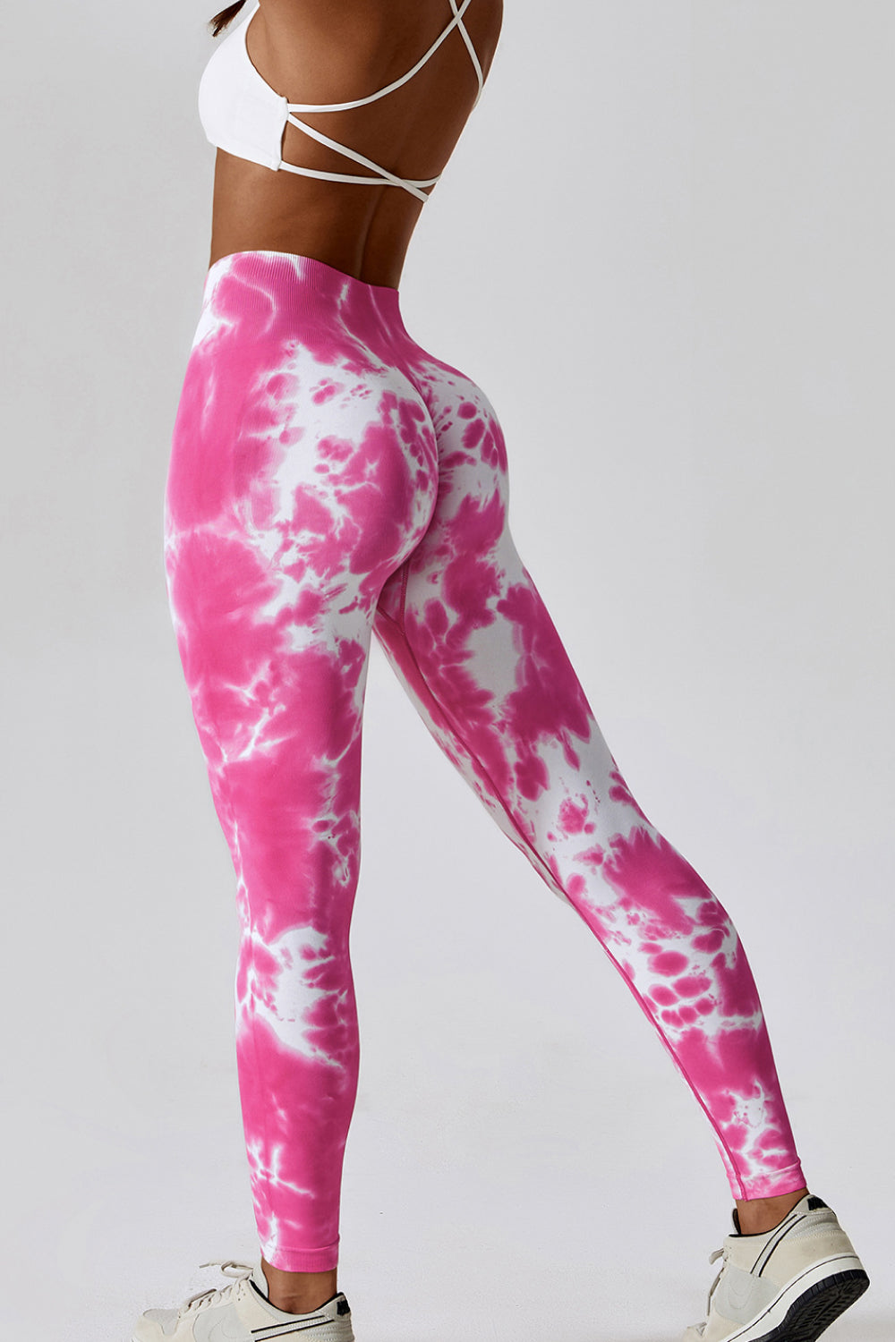 High Waist Tie-Dye Long Sports Pants - T - 8 COLORS -