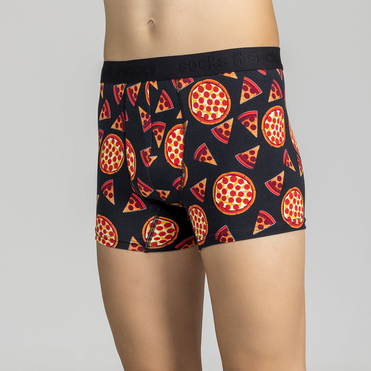 Men's Pizza Boxer Brief - 1 COLOR -