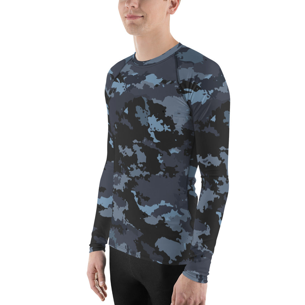 FYC - Men's Coast Camo Performance Rash Guard UPF 40+ - 1 COLOR -