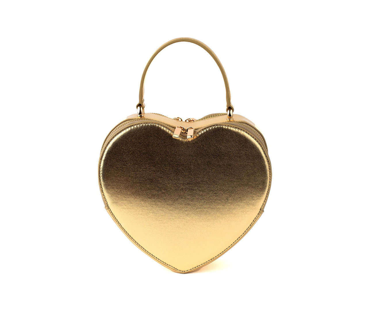 GUNAS NEW YORK - Sweetheart - Gold Vegan Crossbody Bag - 1 COLOR -