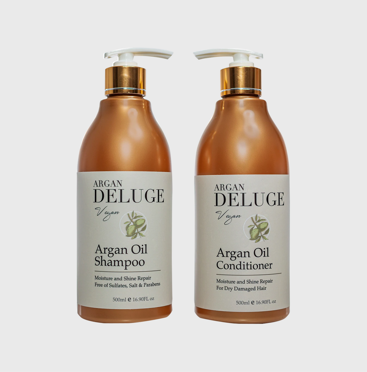 DELUGE - Shampoo and Conditioner - Argan Oil -