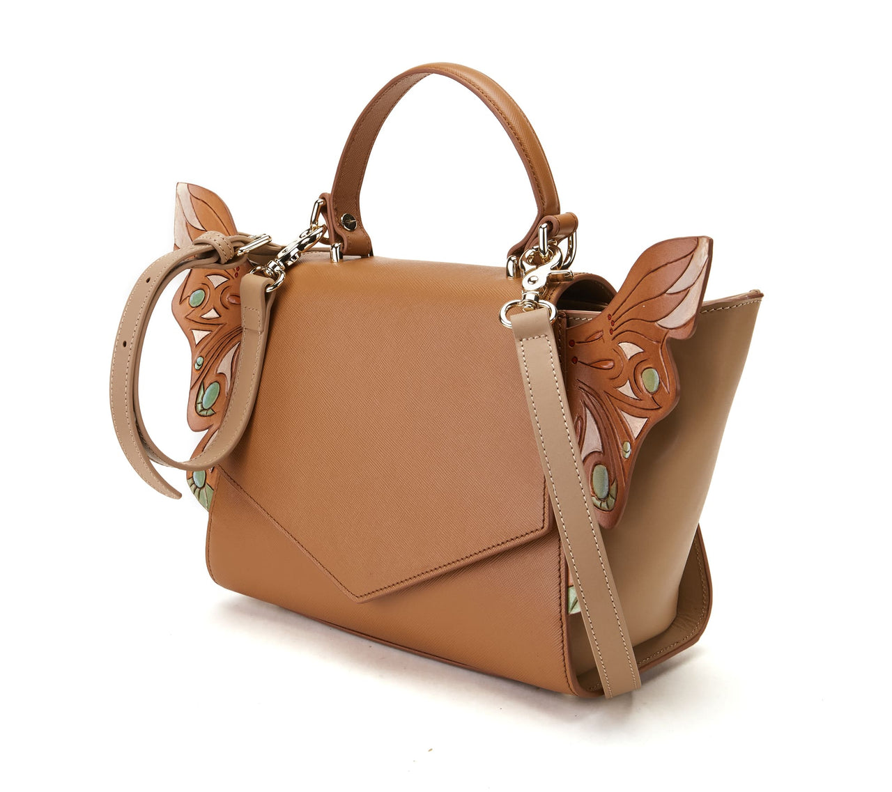 Bellorita - Wings Brown Satchel - 1 COLOR -