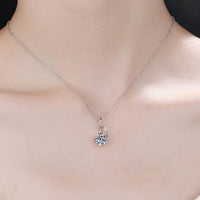 Thumbnail for 2 Carat Moissanite 925 Sterling Silver Necklace