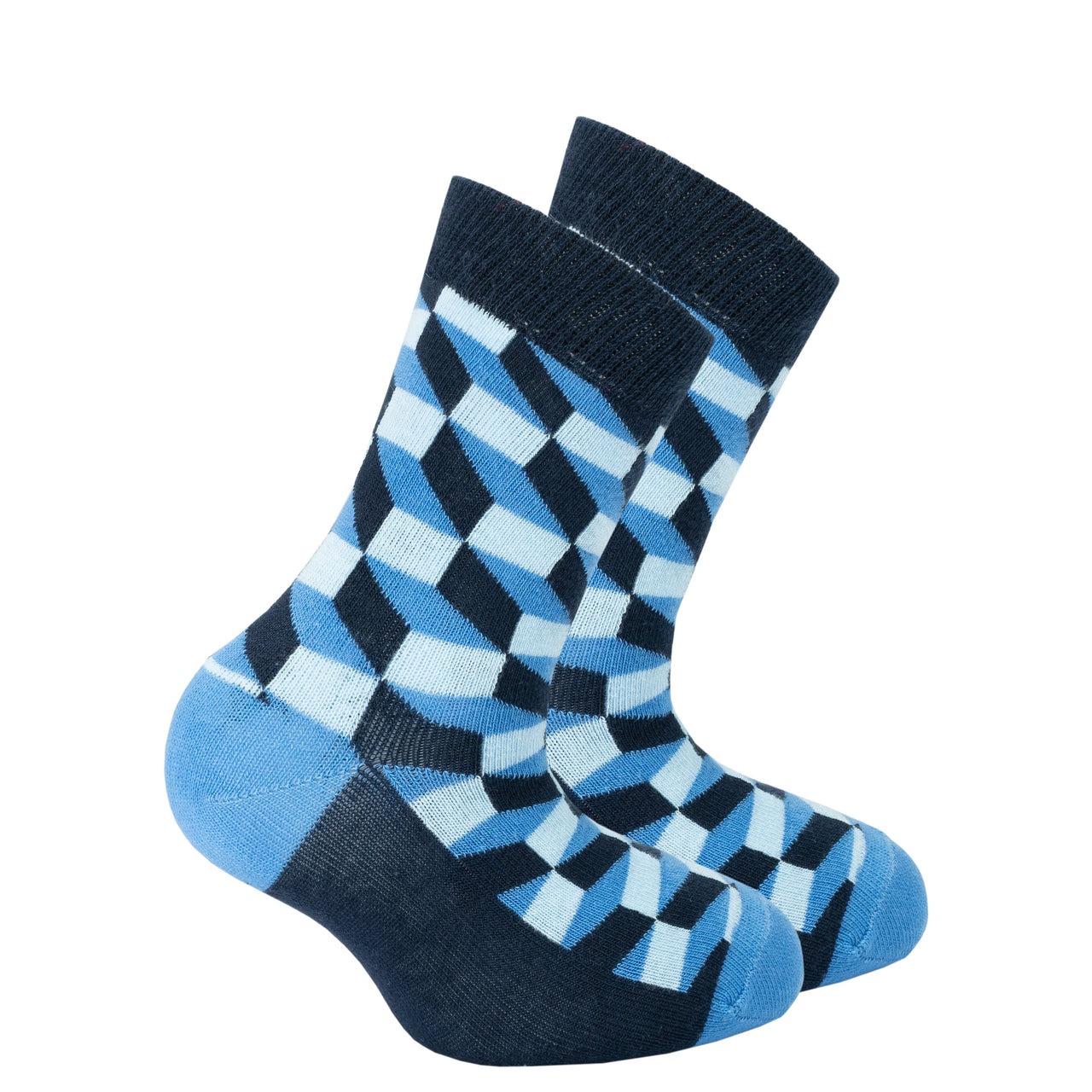 Kids Navy Block Socks - 1 COLOR -