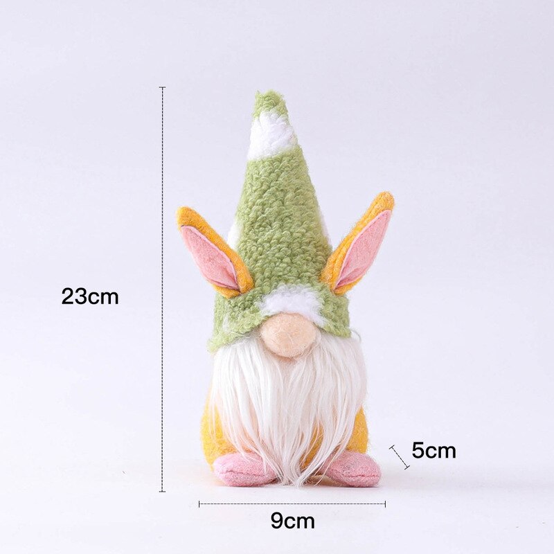 New Easter Gnome Rabbits - Handmade Reusable Home Decoration - Spring Bunny Ornaments - [14-20 DAY DELIVERY] - MULTIPLE TYPES & COLORS - CHECK US OUT! -